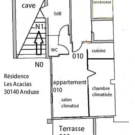 10 Des Acacias Apartman