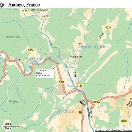 Apartman 10 Des Acacias Anduze